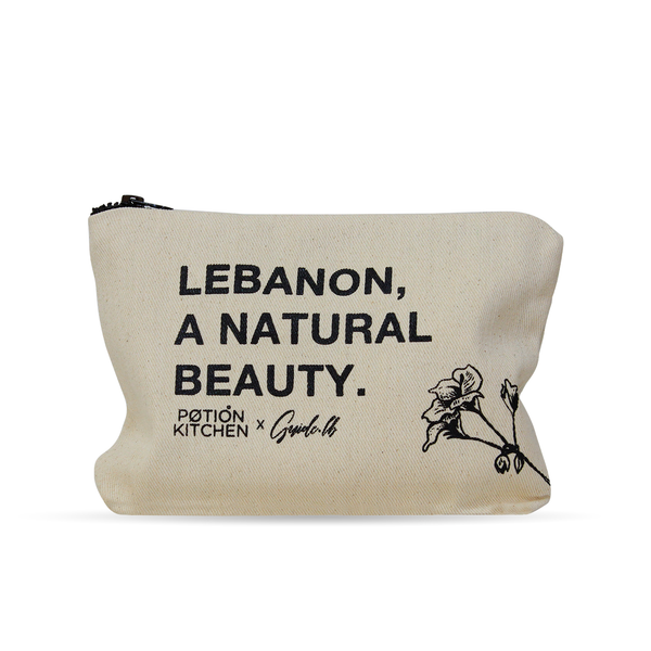 Lebanon, A Natural Beauty Vanity Pouch x Guide.lb