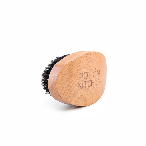 Wooden Beard Brush with bristles